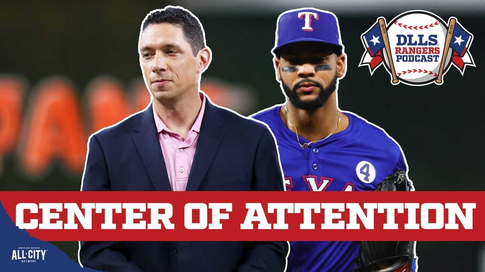 DLLS Texas Rangers Podcast Jon Daniels live instudio