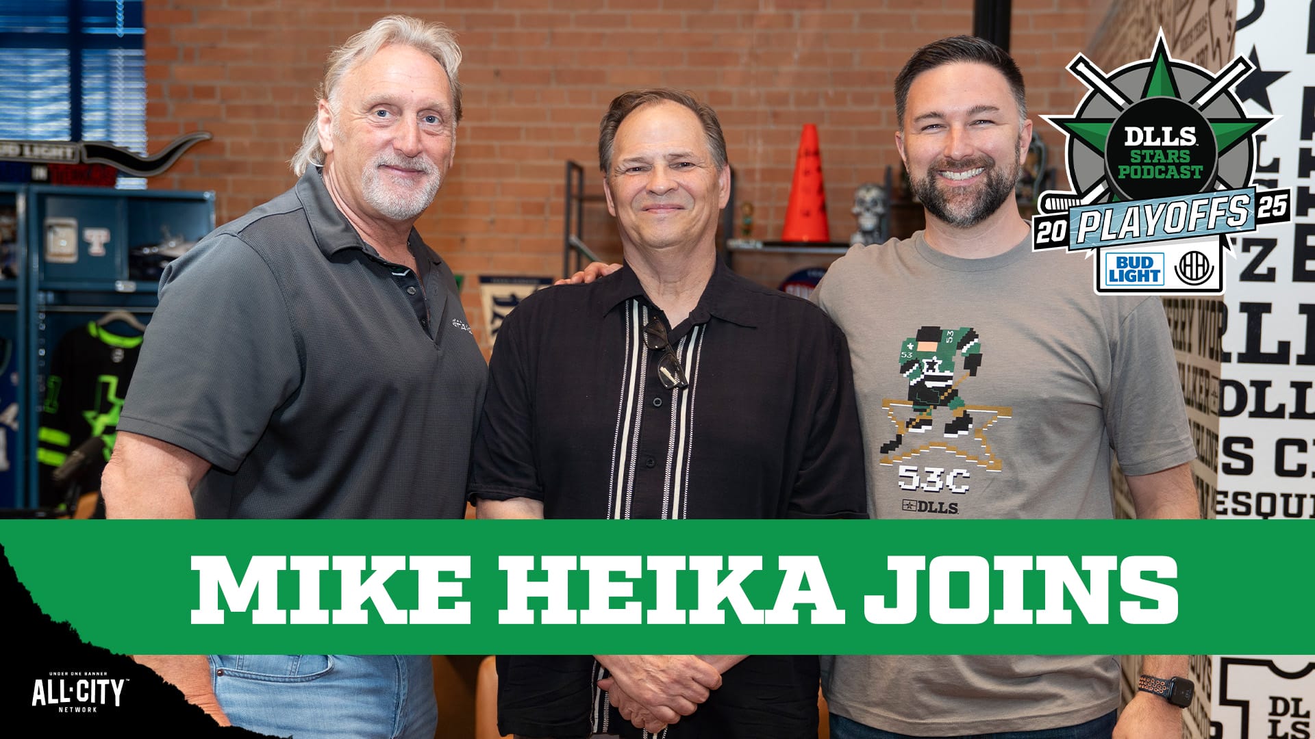 DLLS Dallas Stars podcast Mike Heika