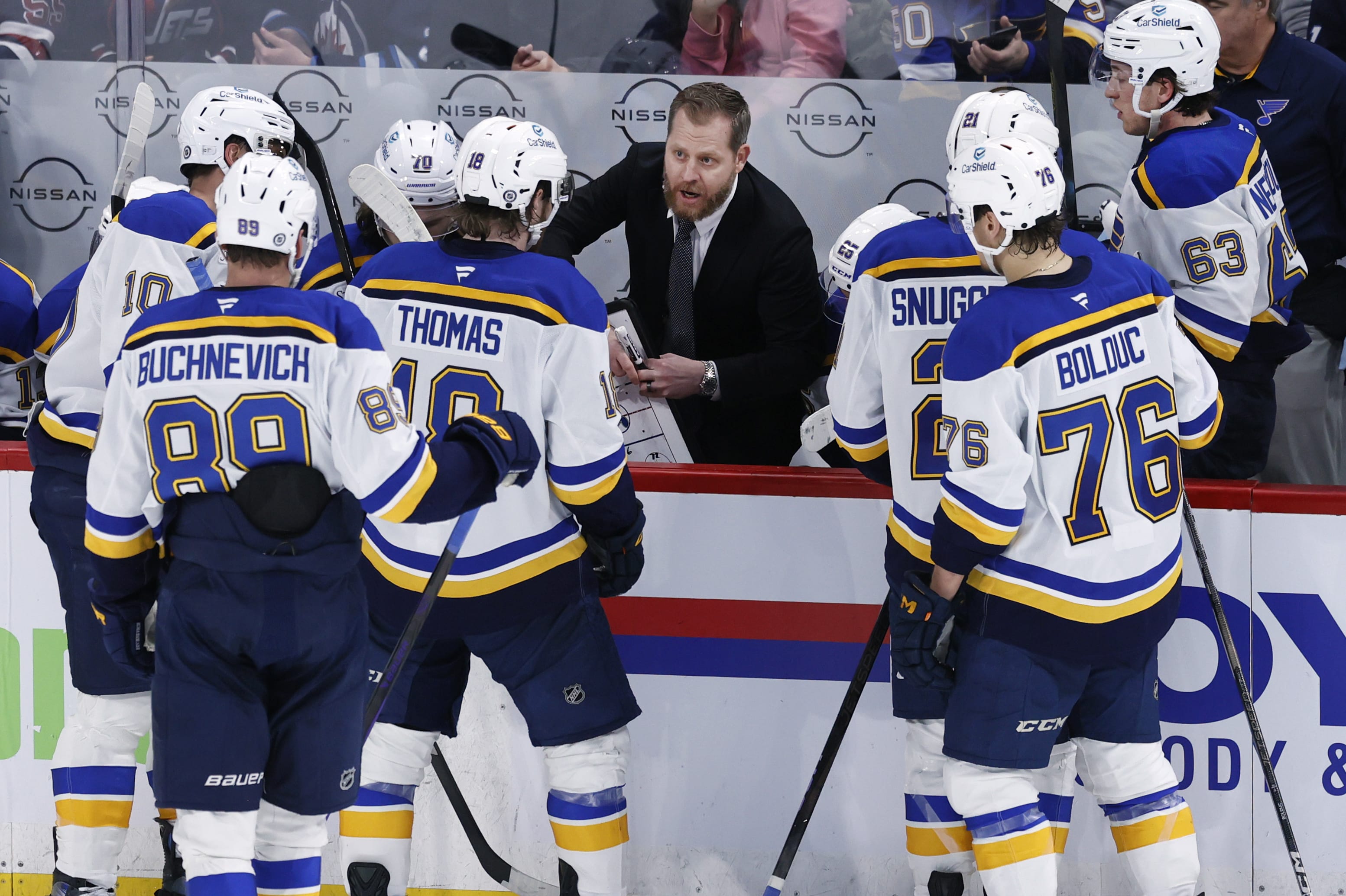 Steve Ott St. Louis Blues -- Dallas Stars head coach (Pete DeBoer)