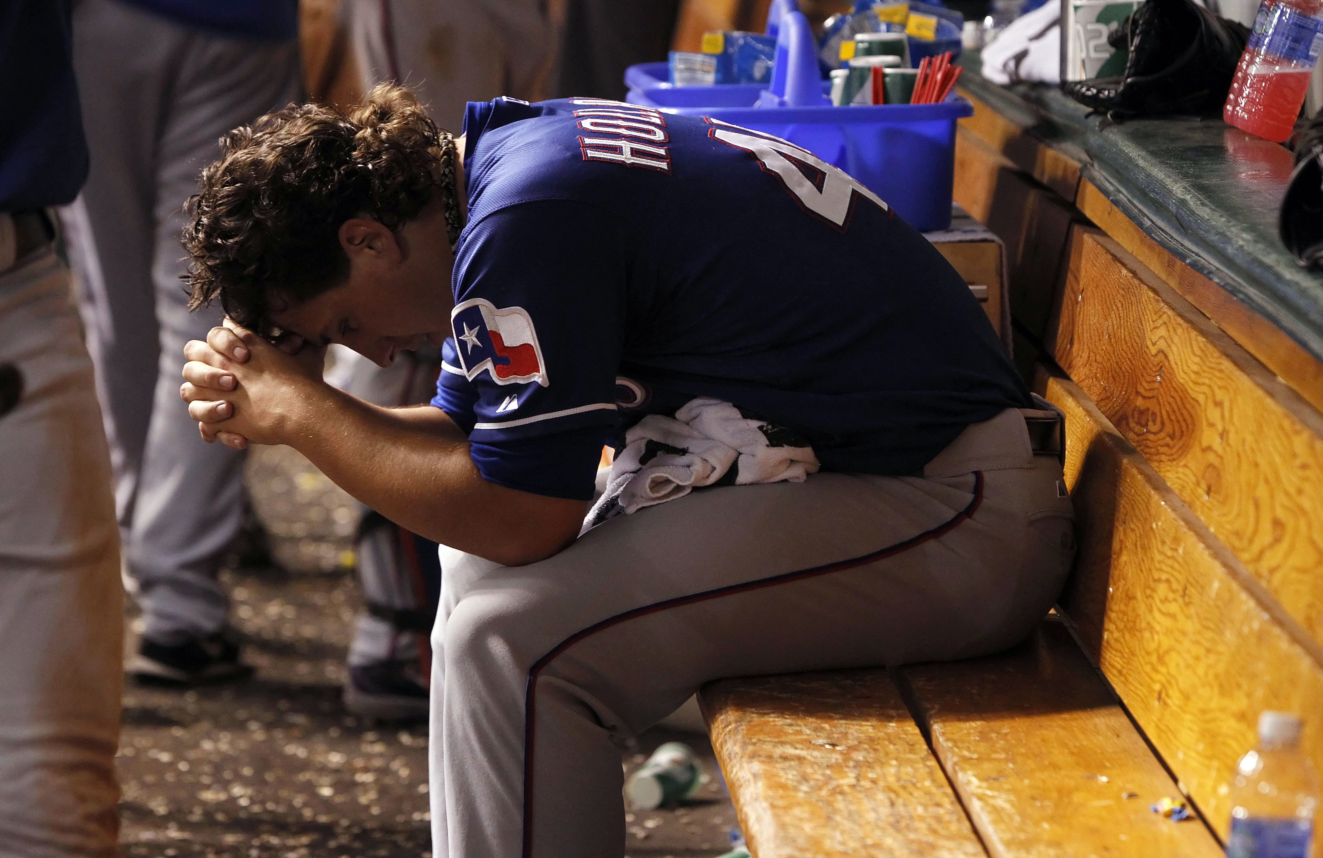 Texas Rangers Derek Holland