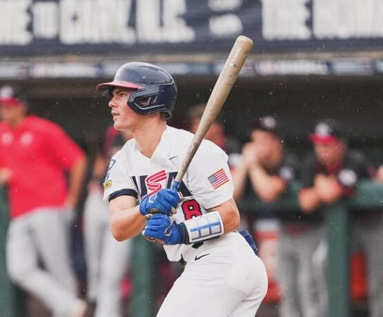 Texas Rangers Gavin Fien MLB Draft