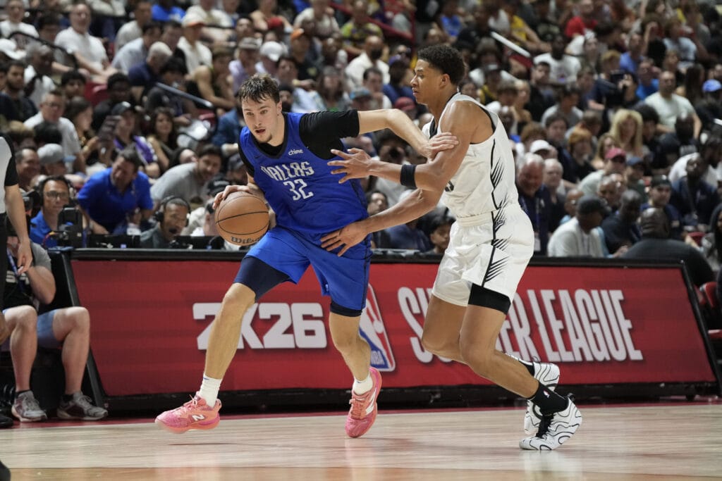 It didn’t take long for Cooper Flagg to prove he’s the best player at summer league